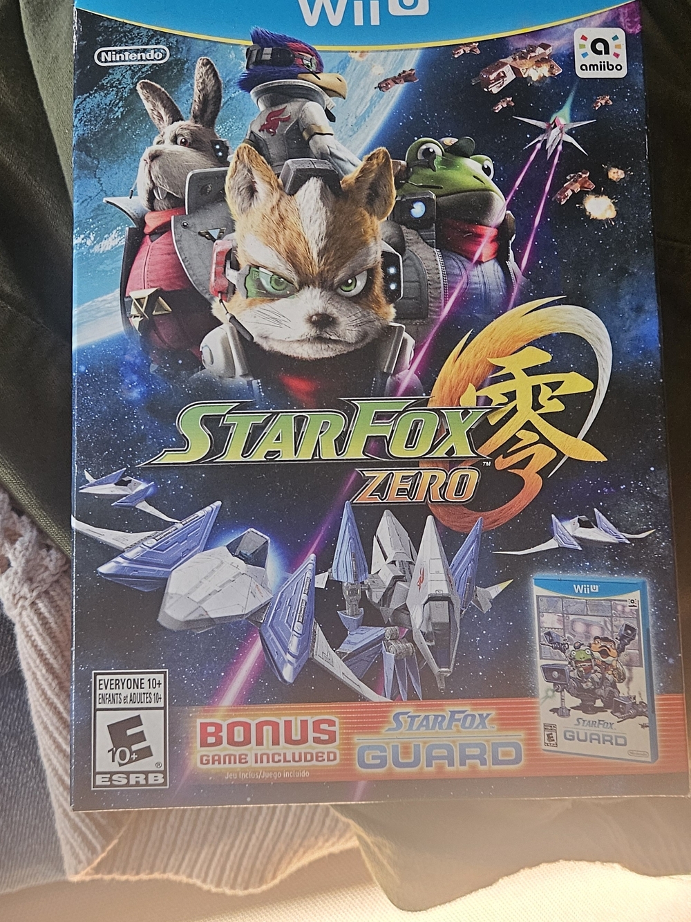 Wii U Star Fox starfox zero guard double pack Limited Nintendo  Brand new